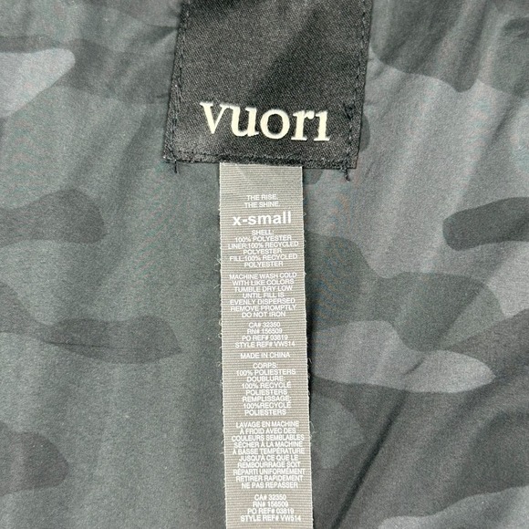 Vuori Womens Red Clay Tahoe Full-Zip Long Sleeve Insulated Hooded Jacket Size XS - Picture 7 of 12